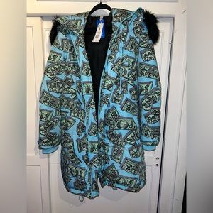 Adidas Jeremy Scott Money Parka [BRAND NEW W/ TAGS)